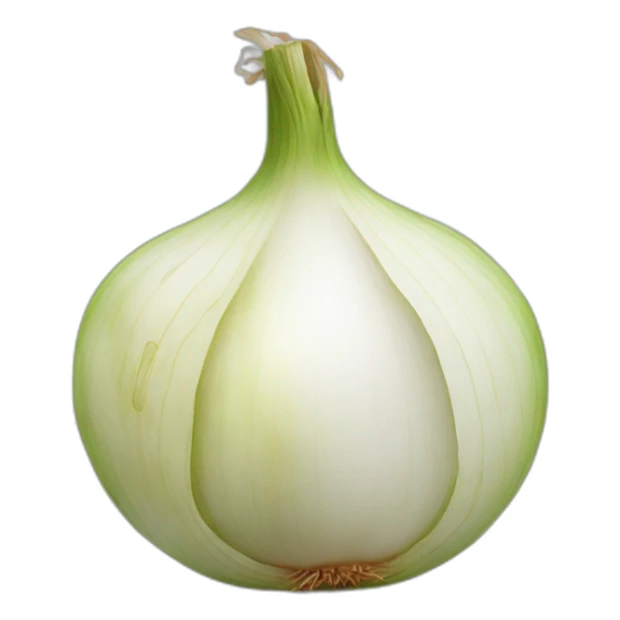 half of an onion tears sticker