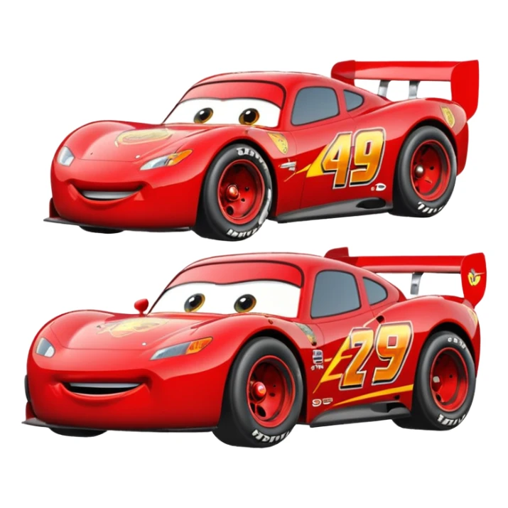Lightning McQueen chachow sticker