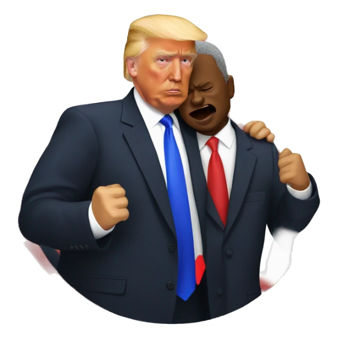 Trump losing to kamala sticker