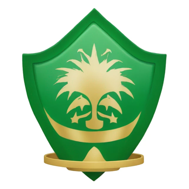Emblem of the Kingdom of Saudi Arabia sticker