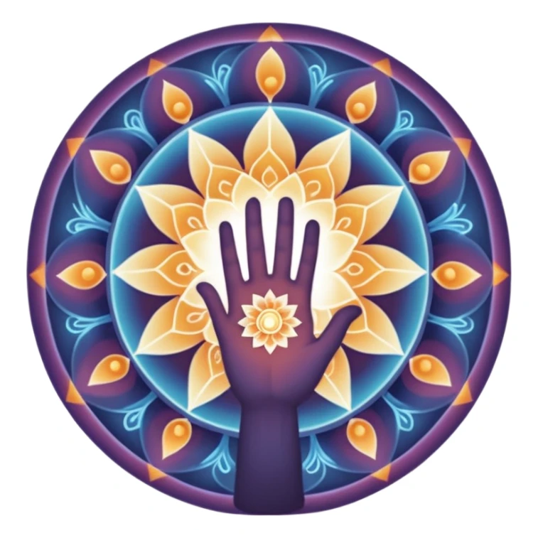 A divine abstract force creating humans through karma,
shown as a luminous cosmic hand made of light (not realistic),
forming a human figure from particles.
Hindu spiritual aura, sacred geometry, subtle mandala lines,

 
 sticker