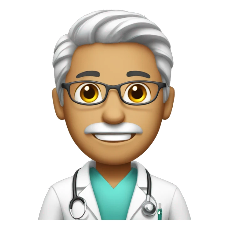 A crazy medical doctor sticker