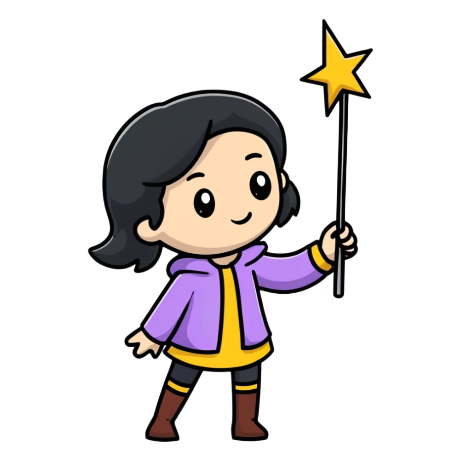 fairy godmother sticker