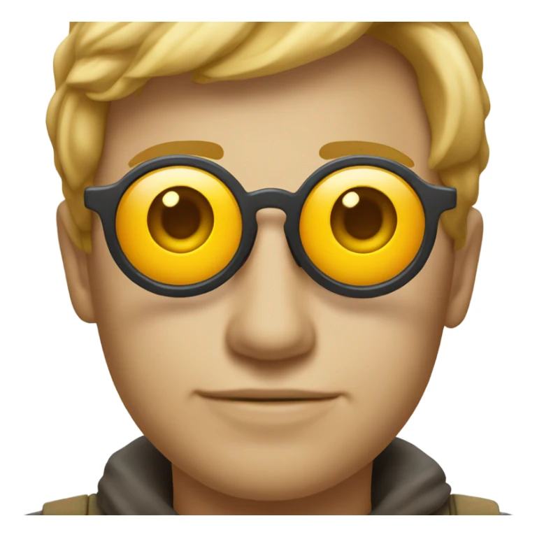 Emoji avec lunette de soleil et pouce levé  sticker