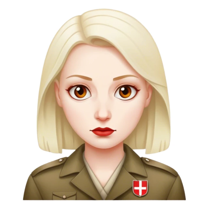 woman polish far-right nationalist sticker