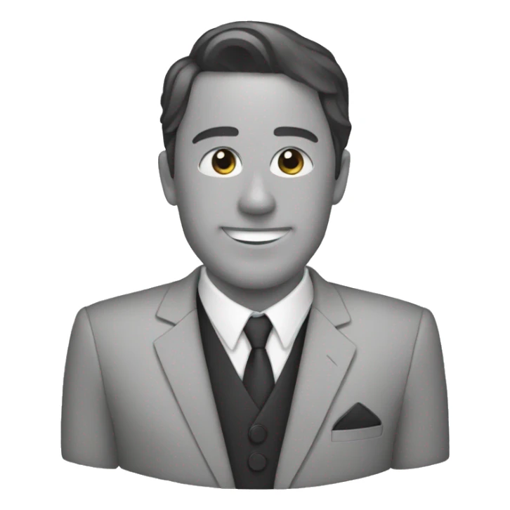 suit and tie sticker