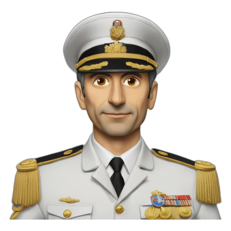 ÉRIC ZEMMOUR president français militaire médaille sticker