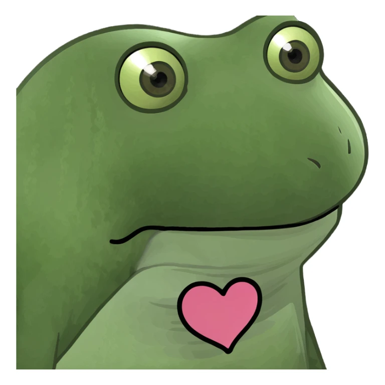 heart eyes emoji with drooling emoji sticker