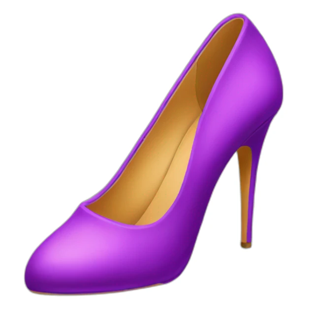 Back of loubutin heels sticker