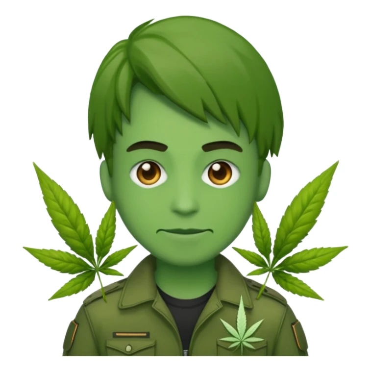 iphone emoji style WINGMAN FROM VALORANT WITH weed sticker