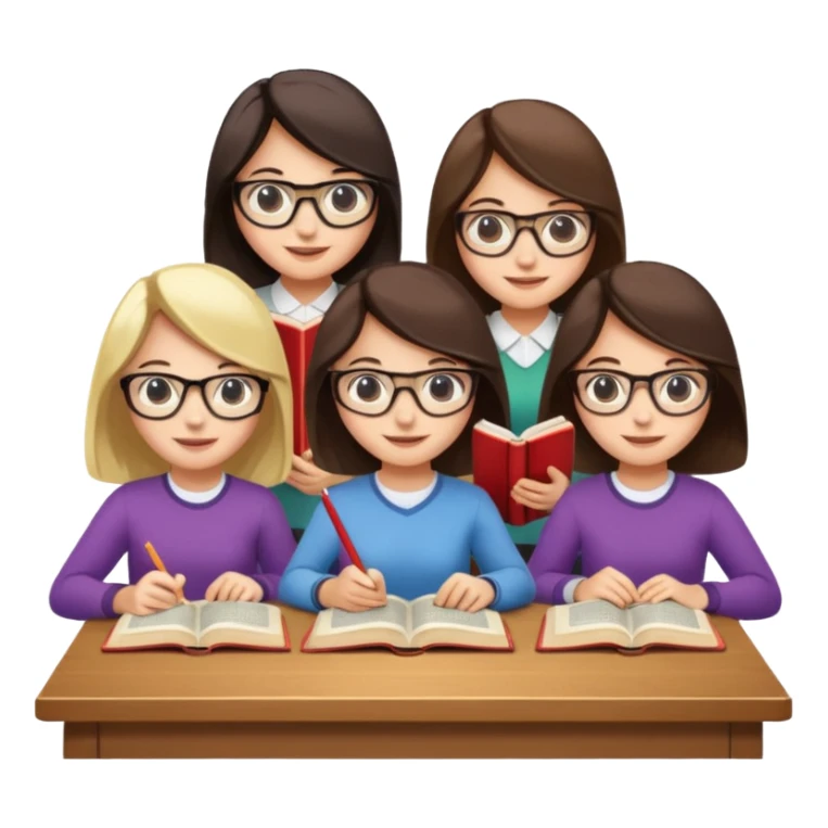 books club girls only under the table sticker