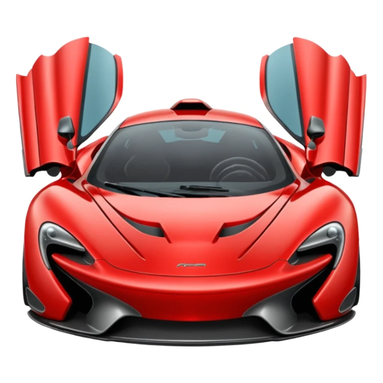 maak een auto en het is een mc laren sticker