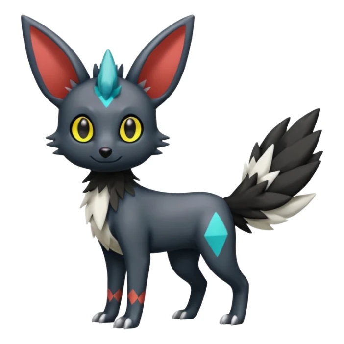 Trico-Silvally-Umbreon-fusion sticker