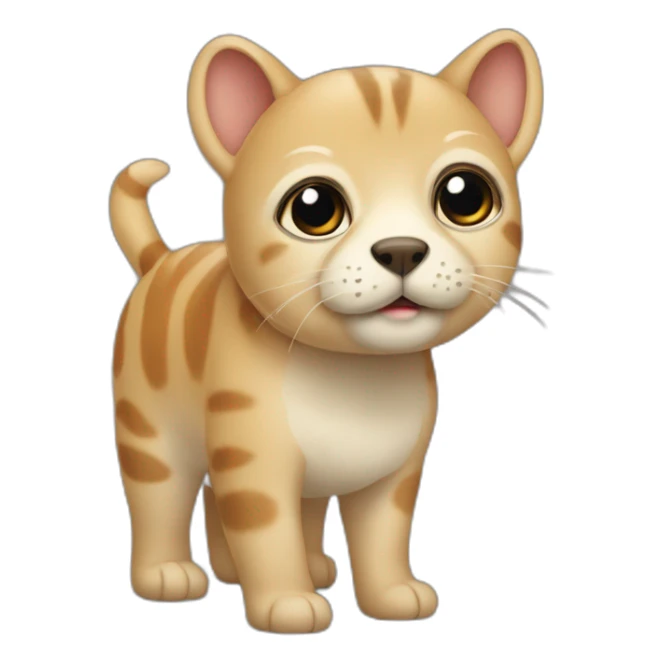 Un animal qui dit aurevoir sticker
