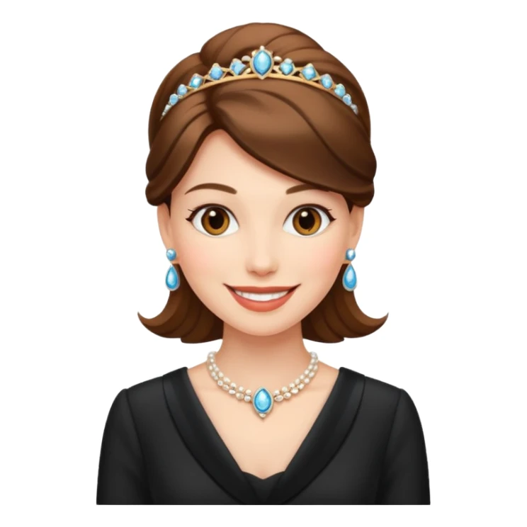 women dressed in elegant attire sticker