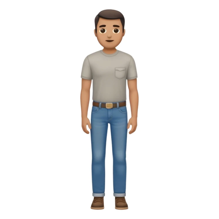 Naked man full body dad. Od sticker