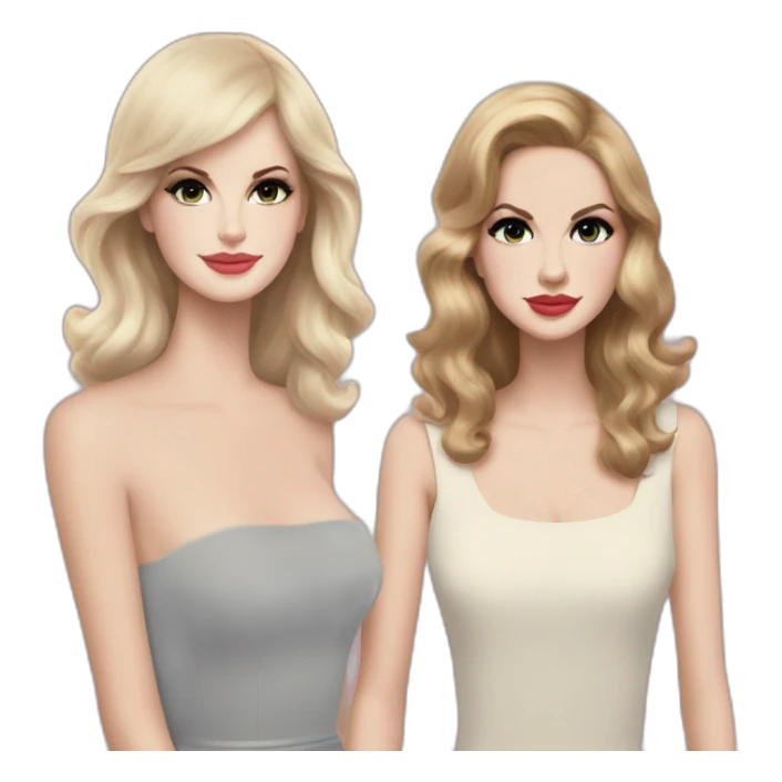 Lana del Rey & Taylor swift best fruends sticker