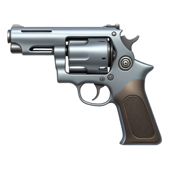Skull with gun sticker