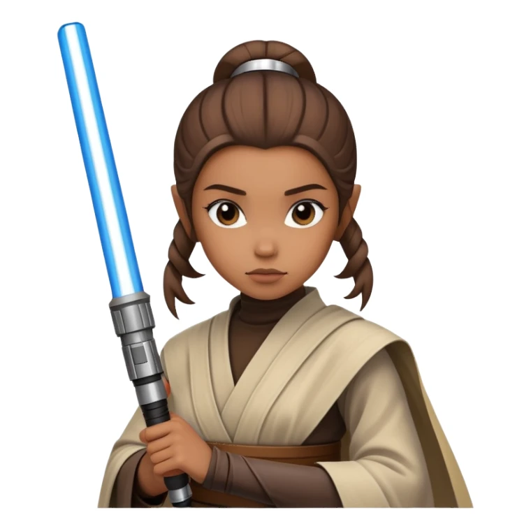 Star Wars Jedi Girl sticker