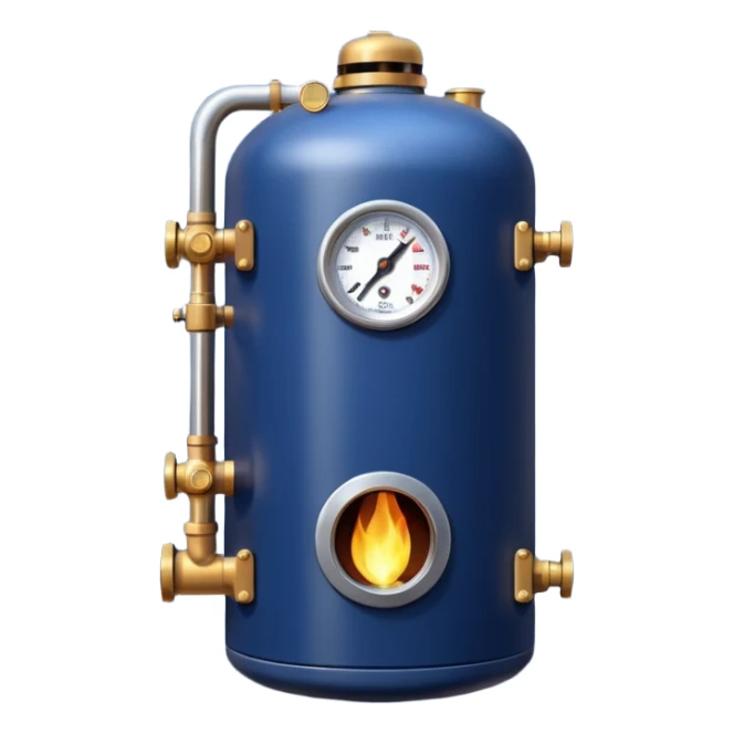 navy blue boiler modern detailed mlore detailed sticker