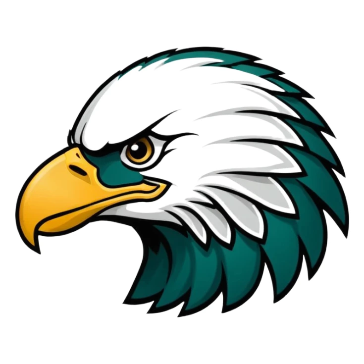 Philidelphia Eagles Logo American football sticker