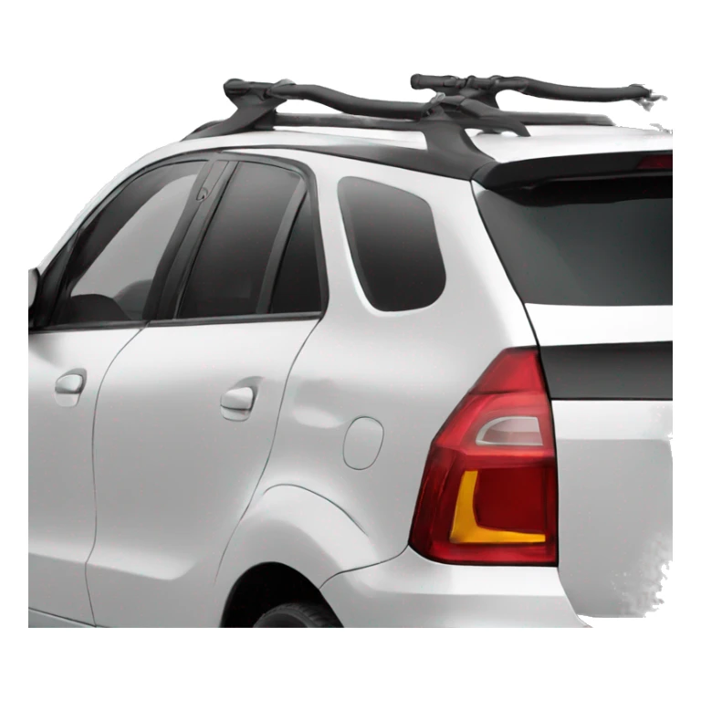 bike rack back of car sticker