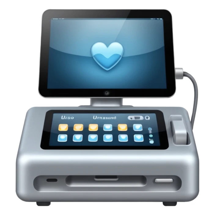 ultrasound machine system - large new more front view large ones sticker