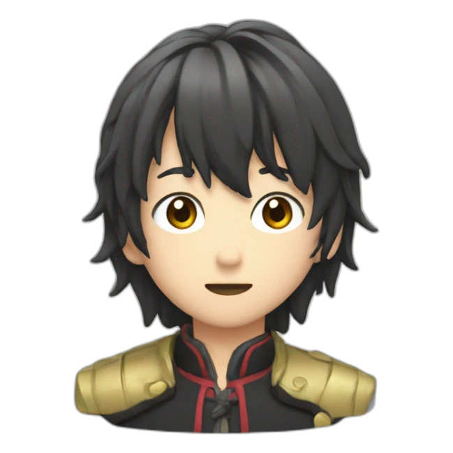 Rei sakuma emoji Apple style  sticker