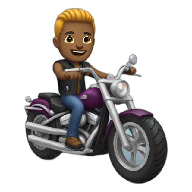 gay biker sticker