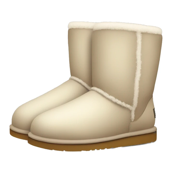 Pair of Ugg’s light color sticker