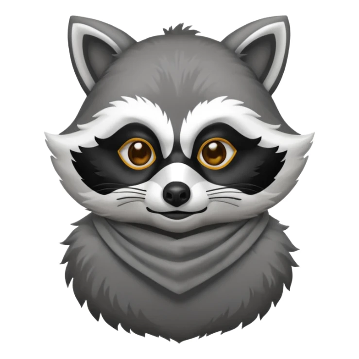 Duolingo bird only it’s a raccoon sticker