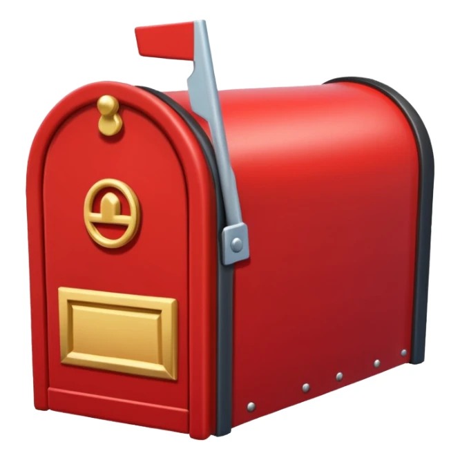 boite au lettre au père noel sticker