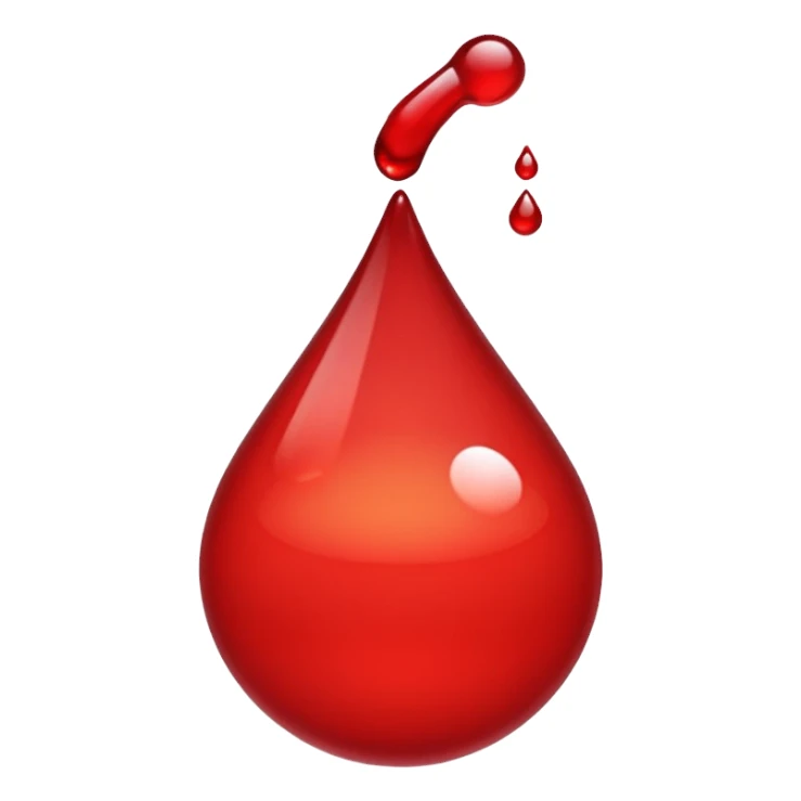 drop red stock market emoji sticker