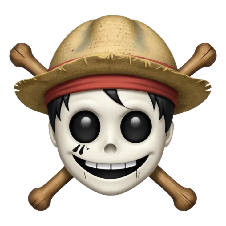 Jolly Roger of luffy sticker