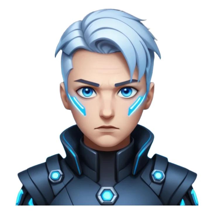 cyberpunk leader sticker