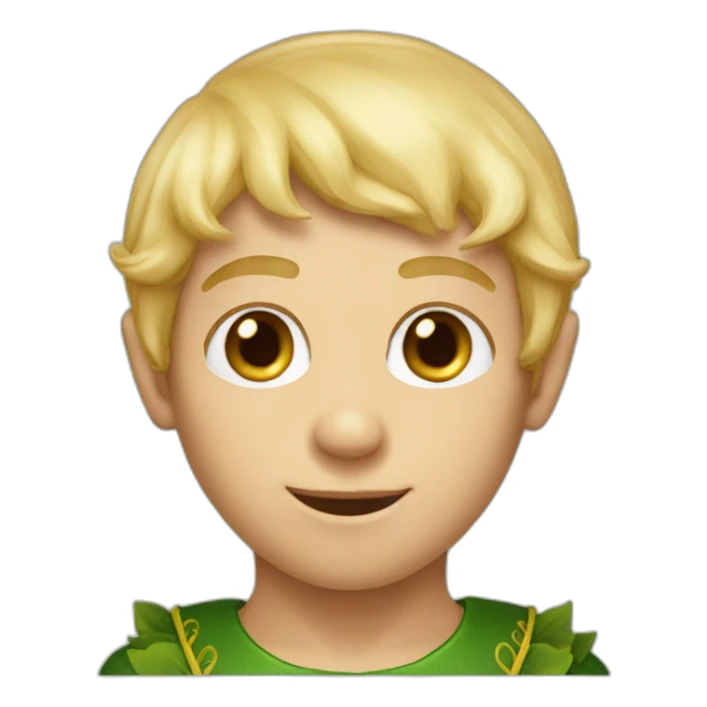 boy-blond-hair-on-his-eyes-with-elf-ears sticker