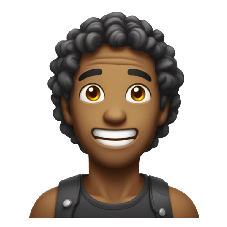 laughing mind blown sticker