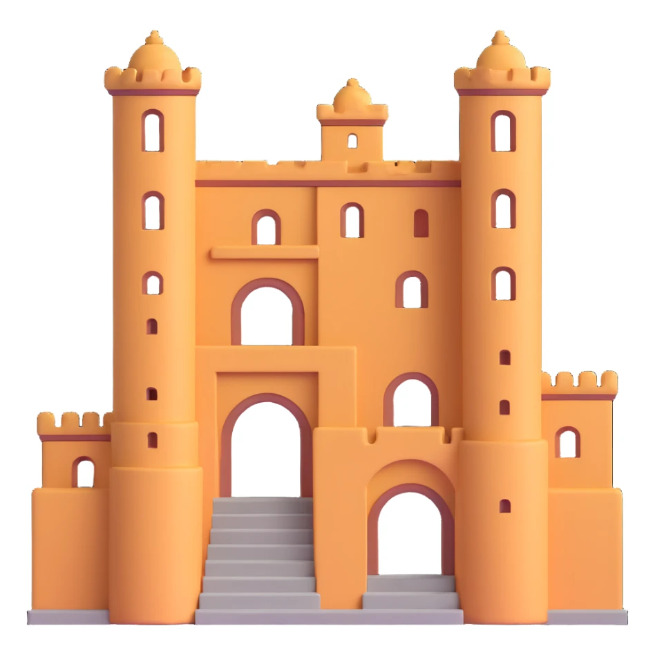 Chan Chan adobe city walls, Chimu architecture sticker