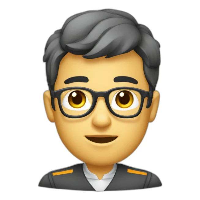 estudiante de instituto futurista sticker