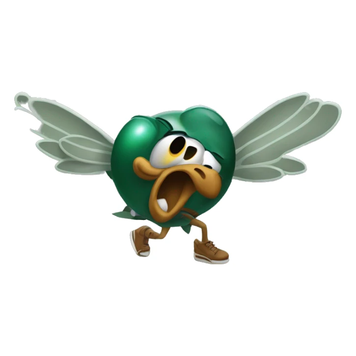 Fly eagles fly on the road to victory sticker
