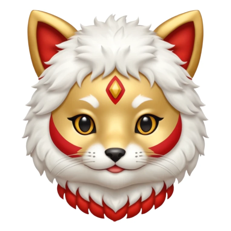 Cute inari baby god sticker