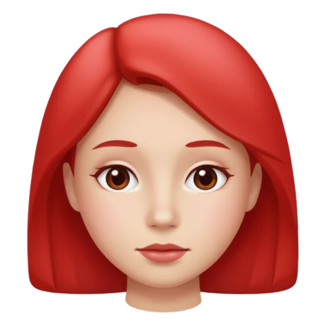 Qui est émie avec des jou rouge sticker