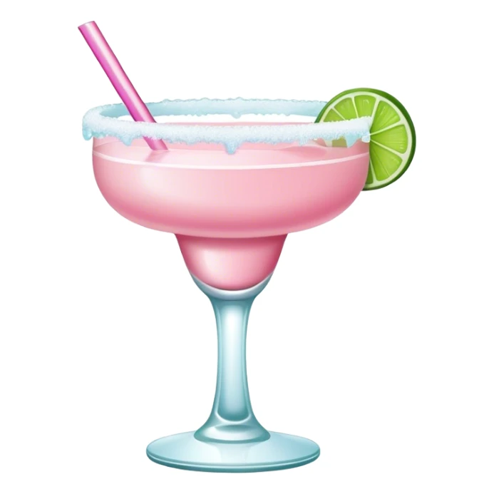 Frozen baby pink margarita sticker