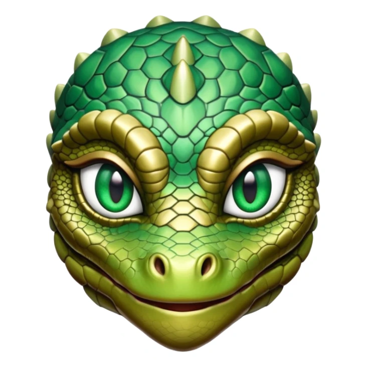 annunaki attractive female reptilian head sticker
