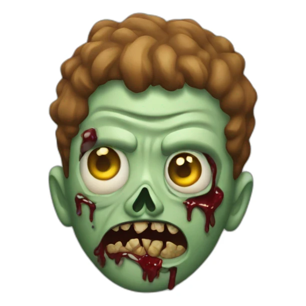 Murder mystery Zombie infection sticker