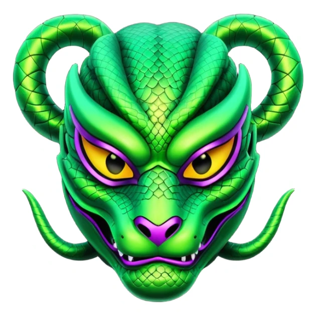 glitter green viper valorant toxic mask sticker