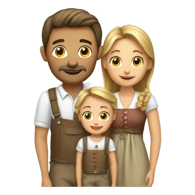 swiss family from zürich happy sticker