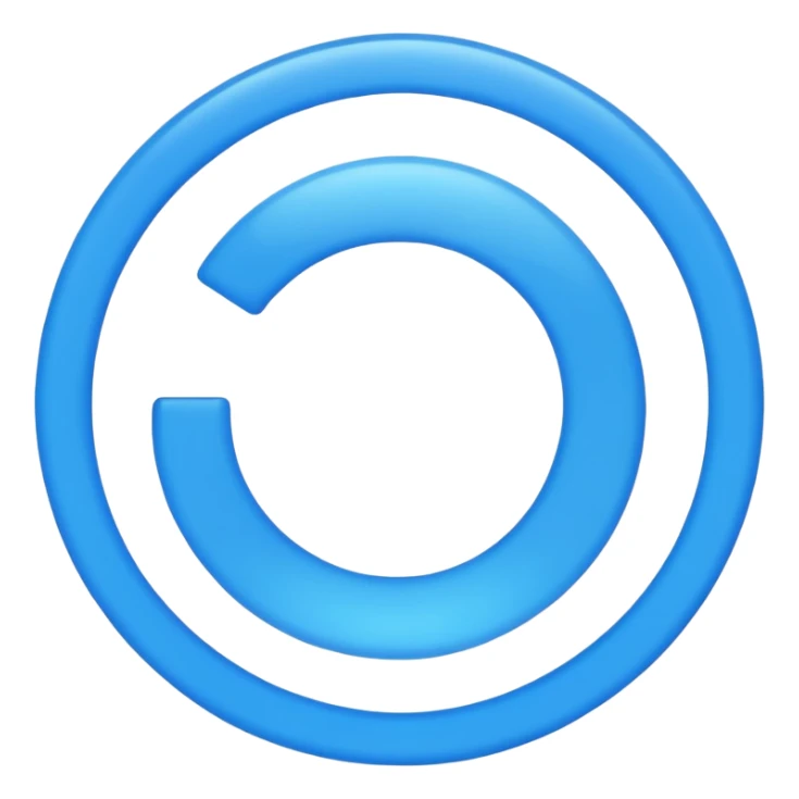 Twirl Circle sticker