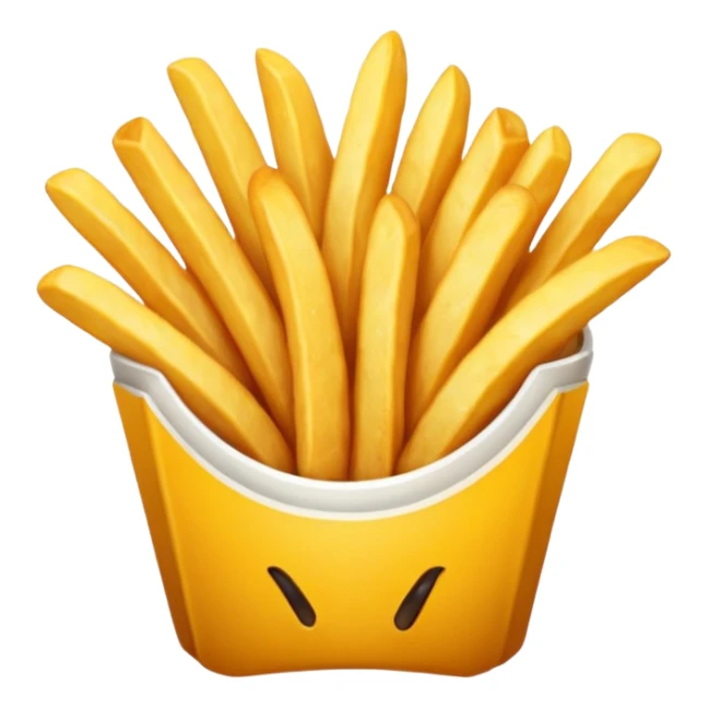 delfin co je frytki sticker