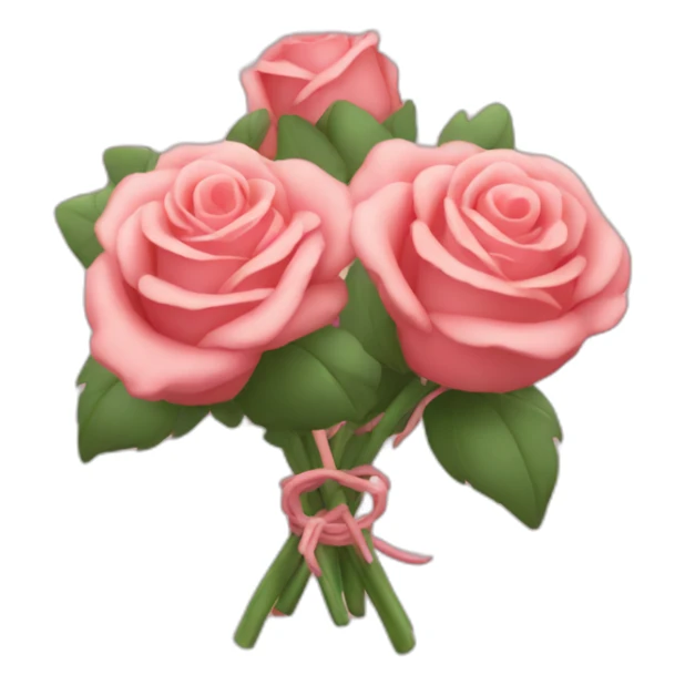 Written Have a nice weekend with a bunches of roses sticker